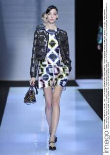 Milan Woman s Fashion Week Fall Winter 2016 2017 Milan Fashion Week, Autumn Winter 2016 2017. Emporio Armani fashionshow Pictured: model  RiccardoxGiordanox xfotosicki