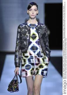 Milan Woman s Fashion Week Fall Winter 2016 2017 Milan Fashion Week, Autumn Winter 2016 2017. Emporio Armani fashionshow Pictured: model  RiccardoxGiordanox xfotosicki