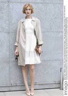 Milan Woman s Fashion Week Fall Winter 2016 2017 Milan Fashion Week, Autumn Winter 2016 2017. Emporio Armani Arrivals Pictured: Eva Riccobono  RiccardoxGiordanox xfotosicki