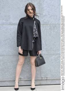 Milan Woman s Fashion Week Fall Winter 2016 2017 Milan Fashion Week, Autumn Winter 2016 2017. Emporio Armani Arrivals Pictured: Valentina Romani  RiccardoxGiordanox xfotosicki