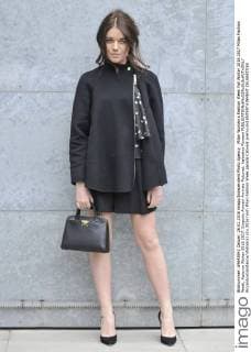 Milan Woman s Fashion Week Fall Winter 2016 2017 Milan Fashion Week, Autumn Winter 2016 2017. Emporio Armani Arrivals Pictured: Valentina Romani  RiccardoxGiordanox xfotosicki