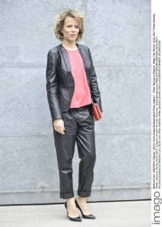 Milan Woman s Fashion Week Fall Winter 2016 2017 Milan Fashion Week, Autumn Winter 2016 2017. Emporio Armani Arrivals Pictured: Sonia Bergamasco  RiccardoxGiordanox xfotosicki