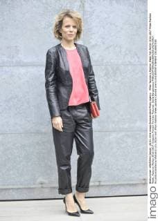 Milan Woman s Fashion Week Fall Winter 2016 2017 Milan Fashion Week, Autumn Winter 2016 2017. Emporio Armani Arrivals Pictured: Sonia Bergamasco  RiccardoxGiordanox xfotosicki