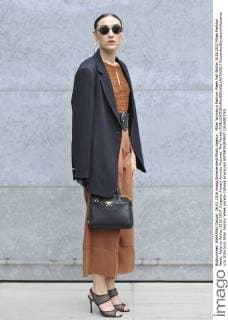 Milan Woman s Fashion Week Fall Winter 2016 2017 Milan Fashion Week, Autumn Winter 2016 2017. Emporio Armani Arrivals Pictured: Mia Moretti  RiccardoxGiordanox xfotosicki