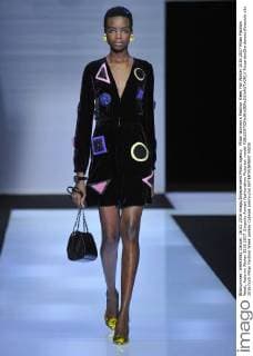Milan Woman s Fashion Week Fall Winter 2016 2017 Milan Fashion Week, Autumn Winter 2016 2017. Emporio Armani fashionshow Pictured: model  RiccardoxGiordanox xfotosicki