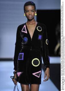 Milan Woman s Fashion Week Fall Winter 2016 2017 Milan Fashion Week, Autumn Winter 2016 2017. Emporio Armani fashionshow Pictured: model  RiccardoxGiordanox xfotosicki