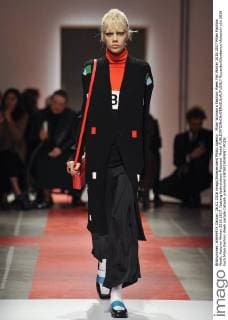 Milan Woman s Fashion Week Fall Winter 2016 2017 Milan Fashion Week, Autumn Winter 2016 2017. Iceberg fashionshow Pictured: Model  RiccardoxGiordanox xfotosicki