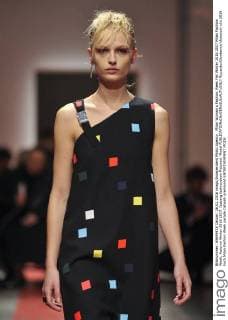 Milan Woman s Fashion Week Fall Winter 2016 2017 Milan Fashion Week, Autumn Winter 2016 2017. Iceberg fashionshow Pictured: Model  RiccardoxGiordanox xfotosicki