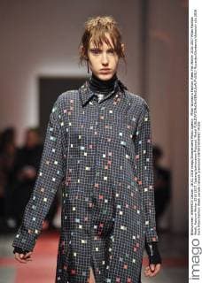 Milan Woman s Fashion Week Fall Winter 2016 2017 Milan Fashion Week, Autumn Winter 2016 2017. Iceberg fashionshow Pictured: Model  RiccardoxGiordanox xfotosicki