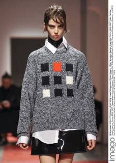 Milan Woman s Fashion Week Fall Winter 2016 2017 Milan Fashion Week, Autumn Winter 2016 2017. Iceberg fashionshow Pictured: Model  RiccardoxGiordanox xfotosicki