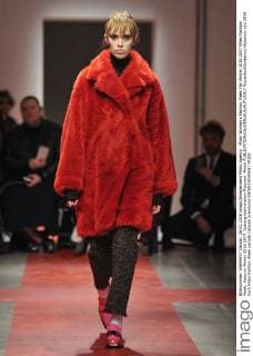 Milan Woman s Fashion Week Fall Winter 2016 2017 Milan Fashion Week, Autumn Winter 2016 2017. Iceberg fashionshow Pictured: Model  RiccardoxGiordanox xfotosicki