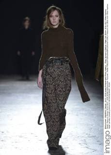 Milan Woman s Fashion Week Fall Winter 2016 2017 Milan Fashion Week, Autumn Winter 2016 2017. UMA WANG fashionshow Pictured: Model  fotosicki