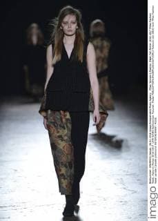 Milan Woman s Fashion Week Fall Winter 2016 2017 Milan Fashion Week, Autumn Winter 2016 2017. UMA WANG fashionshow Pictured: Model  fotosicki