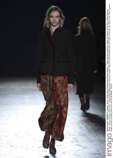 Milan Woman s Fashion Week Fall Winter 2016 2017 Milan Fashion Week, Autumn Winter 2016 2017. UMA WANG fashionshow Pictured: Model  fotosicki