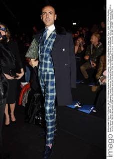 Woman s Milan Fashion Week Fall Winter 2016 2017 Milan Fashion Week, Autumn Winter 2016 2017. Elisabetta Franchi frontrow Pictured Enzo Miccio  SimonaxChioccia