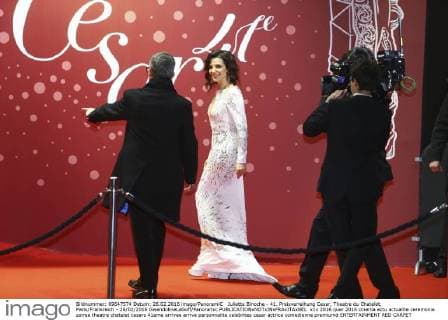 Juliette Binoche - 41. Preisverleihung Cesar, Theatre du Chatelet, Paris Frankreich - 26 02 2016 GwendolineLeGoff Panoramic 