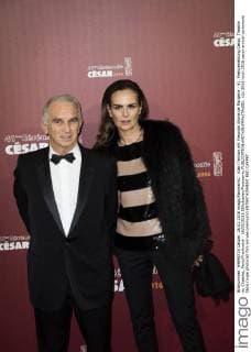 Alain Terzian mit Freundin Brune de Margerie - 41. Preisverleihung Cesar, Theatre du Chatelet, Paris Frankreich - 26 02 2016 JBAutissier Panoramic 