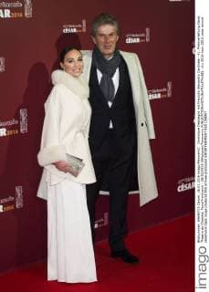 Dominique Desseigne mit Freundin Alexandra Cardinale - 41. Preisverleihung Cesar, Theatre du Chatelet, Paris Frankreich - 26 02 2016 JBAutissier Panoramic 