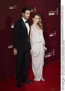 Audrey Lamy mit Freund Thomas Sabatier - 41. Preisverleihung Cesar, Theatre du Chatelet, Paris Frankreich - 26 02 2016 JBAutissier Panoramic 