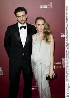Audrey Lamy mit Freund Thomas Sabatier - 41. Preisverleihung Cesar, Theatre du Chatelet, Paris Frankreich - 26 02 2016 JBAutissier Panoramic 