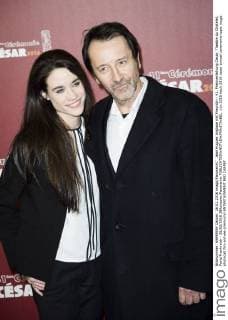 Jean Hugues Anglade mit Freundin - 41. Preisverleihung Cesar, Theatre du Chatelet, Paris Frankreich - 26 02 2016 JBAutissier Panoramic 