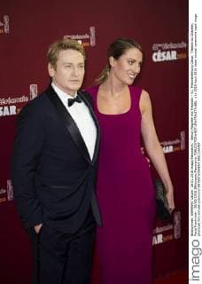 Benoit Magimel mit Freundin - 41. Preisverleihung Cesar, Theatre du Chatelet, Paris Frankreich - 26 02 2016 JBAutissier Panoramic 
