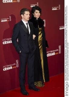 Zabou Breitman, Pierre Deladonchamps - 41. Preisverleihung Cesar, Theatre du Chatelet, Paris Frankreich - 26 02 2016 JBAutissier Panoramic 