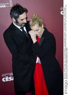 Emmanuelle Beart mit Freund - 41. Preisverleihung Cesar, Theatre du Chatelet, Paris Frankreich - 26 02 2016 JBAutissier Panoramic 