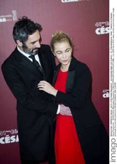 Emmanuelle Beart mit Freund - 41. Preisverleihung Cesar, Theatre du Chatelet, Paris Frankreich - 26 02 2016 JBAutissier Panoramic 