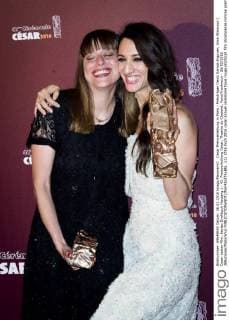 Cesar Preisverleihung in Paris - Preisträger Deniz Gamze Erguven, Alice Winocour ( Cesar bester Film, bestes Drehbuch Mustang ) - 41. Preisverleihung Cesar, Theatre du Chatelet, Paris Frankreich - 26 02 2016 JBAutissier Panoramic 