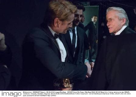 205237 Arnal-De Rosa Starface 2016-02-26 Etats-Unis 41ème cérémonie des CESAR. Coulisses. Douglas, Michael; Magimel, Benoît  Copyright: xArnal-DexRosax xStarfacex STAR_205237_032