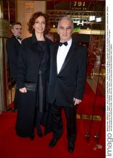 205236 Arnal-De Rosa Starface 2016-02-26 Paris France 41ème cérémonie des CESAR: Arrivées dans le hall du théâtre du Châtelet. Terzian, Alain; Azoulay, Audrey  Copyright: xArnal-DexRosax xStarfacex STAR_205236_009