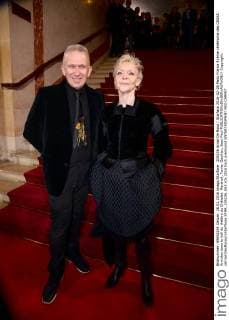 205236 Arnal-De Rosa Starface 2016-02-26 Paris France 41ème cérémonie des CESAR: Arrivées dans le hall du théâtre du Châtelet. Marshall, Tonie; Gaultier, Jean-Paul  Copyright: xArnal-DexRosax xStarfacex STAR_205236_063