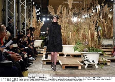 Woman s Milan Fashion Week Fall Winter 2016 2017 Milan Fashion Week Fall Winter 2016 Fashion Show Marras 2017. Pictured  SimonaxChioccia
