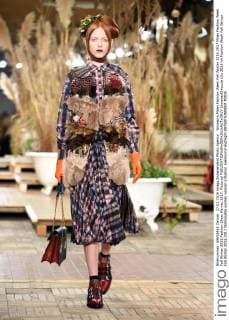 Woman s Milan Fashion Week Fall Winter 2016 2017 Milan Fashion Week Fall Winter 2016 Fashion Show Marras 2017. Pictured  SimonaxChioccia