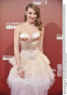 205240 Arnal-De Rosa Starface 2016-02-26 Paris France 41eme ceremonie des Cesar au theatre du Chatelet. Arrivees François, Deborah  Copyright: xArnal-DexRosax xStarfacex STAR_205240_123