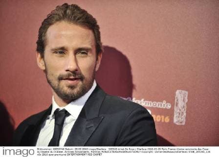 205240 Arnal-De Rosa Starface 2016-02-26 Paris France 41eme ceremonie des Cesar au theatre du Chatelet. Arrivees Schoenaerts, Matthias  Copyright: xArnal-DexRosax xStarfacex STAR_205240_126