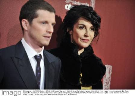 205240 Arnal-De Rosa Starface 2016-02-26 Paris France 41eme ceremonie des Cesar au theatre du Chatelet. Arrivees Breitman, Zabou; Deladonchamps, Pierre  Copyright: xArnal-DexRosax xStarfacex STAR_205240_130