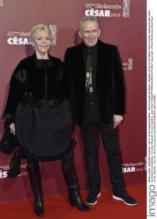 205240 Arnal-De Rosa Starface 2016-02-26 Paris France 41eme ceremonie des Cesar au theatre du Chatelet. Arrivees Marshall, Tonie; Gaultier, Jean-Paul  Copyright: xArnal-DexRosax xStarfacex STAR_205240_182