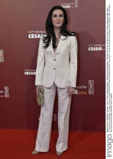 205240 Arnal-De Rosa Starface 2016-02-26 Paris France 41eme ceremonie des Cesar au theatre du Chatelet. Arrivees Drucker, Marie  Copyright: xArnal-DexRosax xStarfacex STAR_205240_187