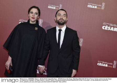 205240 Arnal-De Rosa Starface 2016-02-26 Paris France 41eme ceremonie des Cesar au theatre du Chatelet. Arrivees Paradis, Alysson; Gouix, Guillaume  Copyright: xArnal-DexRosax xStarfacex STAR_205240_193