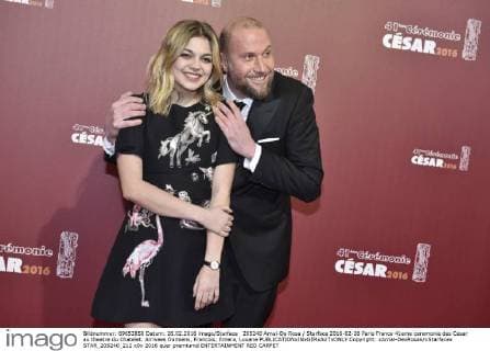 205240 Arnal-De Rosa Starface 2016-02-26 Paris France 41eme ceremonie des Cesar au theatre du Chatelet. Arrivees Damiens, Francois; Emera, Louane  Copyright: xArnal-DexRosax xStarfacex STAR_205240_212