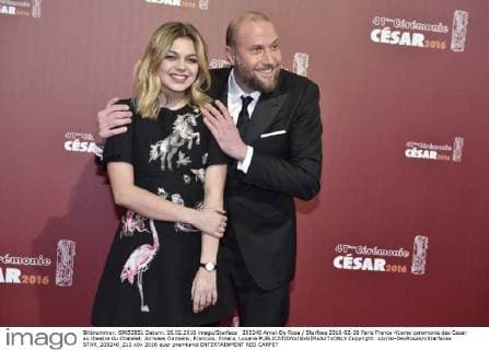 205240 Arnal-De Rosa Starface 2016-02-26 Paris France 41eme ceremonie des Cesar au theatre du Chatelet. Arrivees Damiens, Francois; Emera, Louane  Copyright: xArnal-DexRosax xStarfacex STAR_205240_213