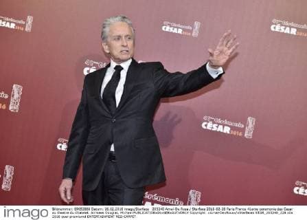 205240 Arnal-De Rosa Starface 2016-02-26 Paris France 41eme ceremonie des Cesar au theatre du Chatelet. Arrivees Douglas, Michael  Copyright: xArnal-DexRosax xStarfacex STAR_205240_228