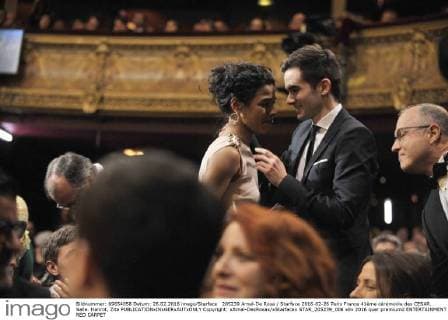 205239 Arnal-De Rosa Starface 2016-02-26 Paris France 41ème cérémonie des CESAR. Salle. Hanrot, Zita  Copyright: xArnal-DexRosax xStarfacex STAR_205239_006