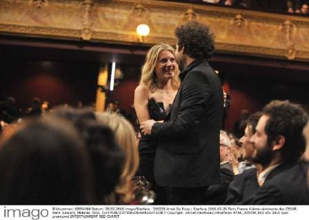 205239 Arnal-De Rosa Starface 2016-02-26 Paris France 41ème cérémonie des CESAR. Salle. Laurent, Mélanie; Dion, Cyril  Copyright: xArnal-DexRosax xStarfacex STAR_205239_011