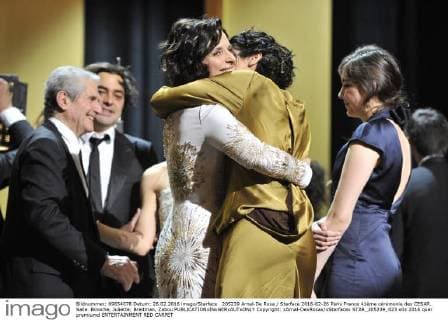 205239 Arnal-De Rosa Starface 2016-02-26 Paris France 41ème cérémonie des CESAR. Salle. Binoche, Juliette; Breitman, Zabou  Copyright: xArnal-DexRosax xStarfacex STAR_205239_023