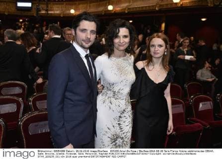 205239 Arnal-De Rosa Starface 2016-02-26 Paris France 41ème cérémonie des CESAR. Salle. Binoche, Juliette; Forestier, Sara; Personnaz, Raphael  Copyright: xArnal-DexRosax xStarfacex STAR_205239_031