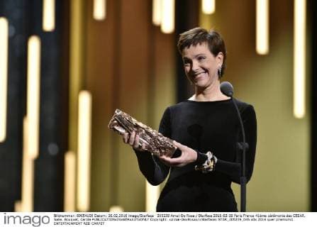205239 Arnal-De Rosa Starface 2016-02-26 Paris France 41ème cérémonie des CESAR. Salle. Bouquet, Carole  Copyright: xArnal-DexRosax xStarfacex STAR_205239_045