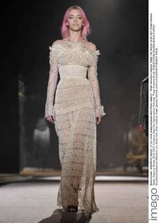 Milan Woman s Fashion Week Fall Winter 2016 2017 Milan Fashion Week, Autumn Winter 2016 2017. Ermanno Scervino Fashionshow Pictured: Pyper America Smith  RiccardoxGiordanox xfotosicki